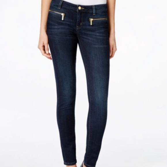 Michael Kors Denim - Michael Kors zipper pocket zipper jeans